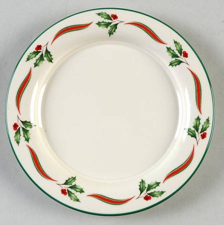 Country Holly Bread & Butter Plate