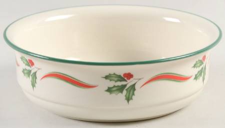 Country Holly Fruit/Dessert (Sauce) Bowl