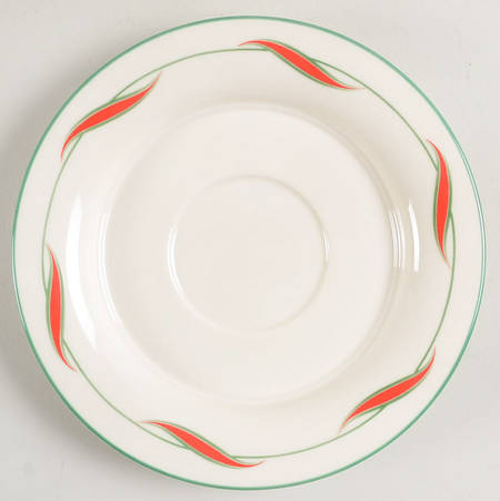 Country Holly Saucer for Flat Cup