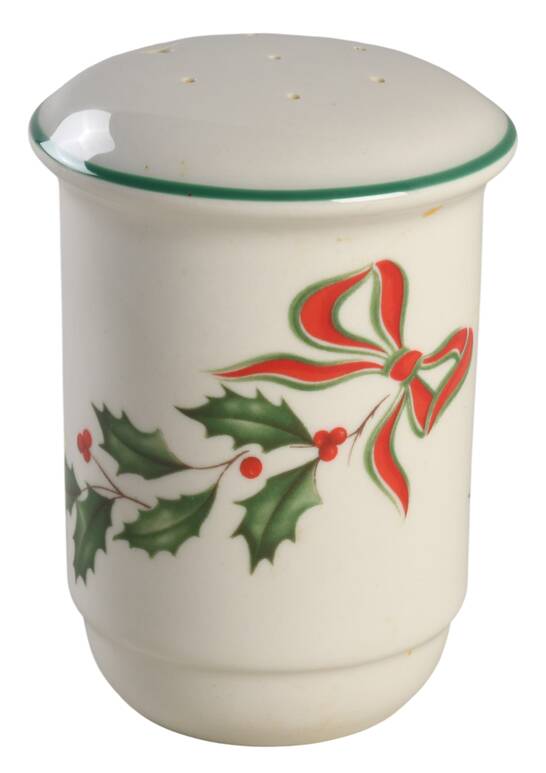 Country Holly Salt Shaker