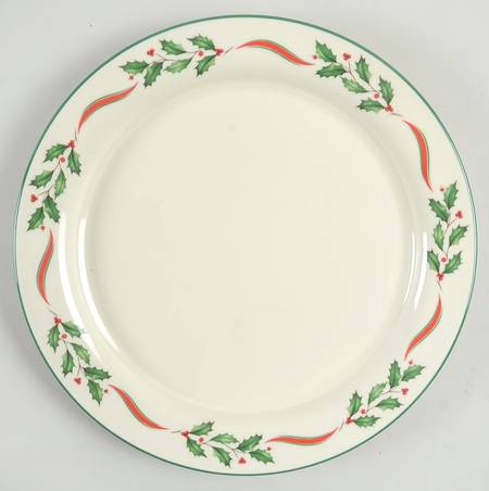 Country Holly Dinner Plate