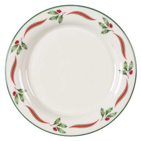 Country Holly Bread & Butter Plate