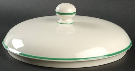 Country Holly Lid for Round Casserole Or Vegetable