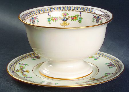 Colonial Mayonnaise Bowl & Underplate