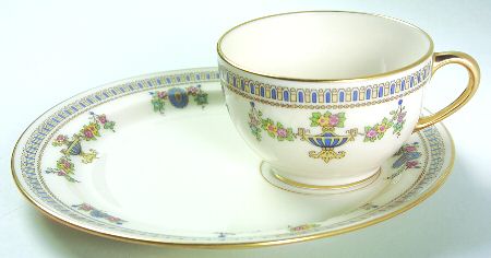 Colonial Snack Plate & Cup Set