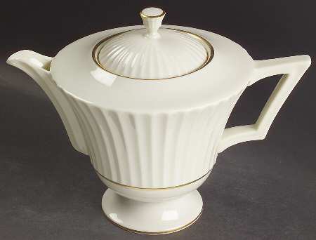 Colonnade Gold Teapot & Lid