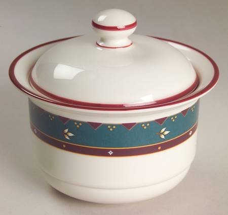 Country Lodge Sugar Bowl & Lid