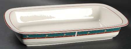 Country Lodge 13"  Rectangular Baker
