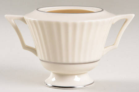 Colonnade Platinum Sugar Bowl No Lid