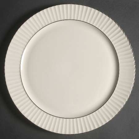 Colonnade Platinum 12" Chop Plate (Round Platter)