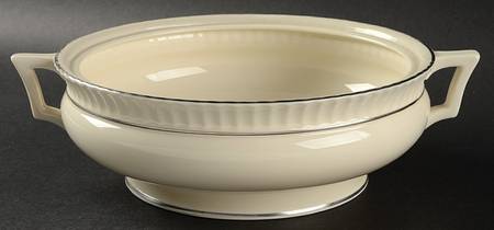 Colonnade Platinum Round Vegetable No Lid