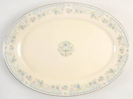 Columbine 13" Oval Serving Platter