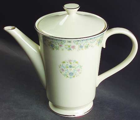 Columbine Tea/Coffee Pot & Lid