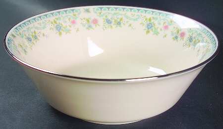Columbine 9" Round Vegetable Bowl