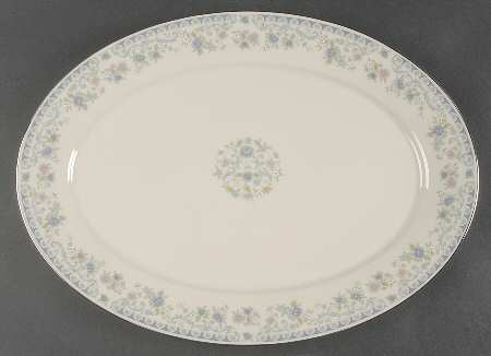 Columbine 16" Oval Serving Platter