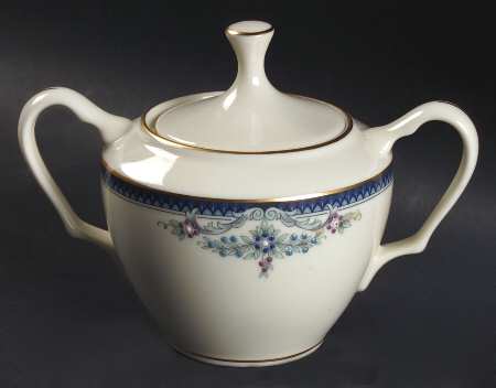 Columbia Sugar Bowl & Lid by Lenox