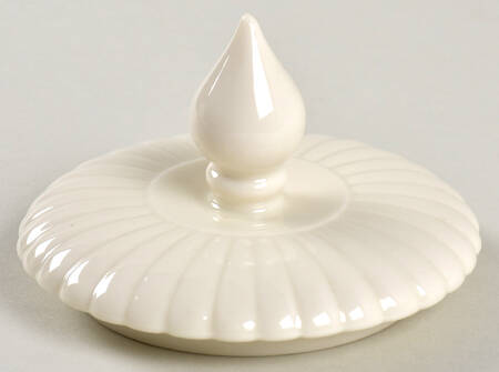 Colonial White Lid for Candy Jar