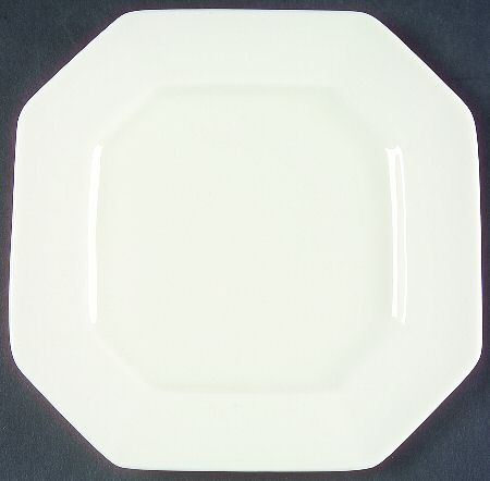 Colonial White Square Salad Plate