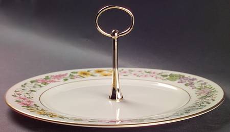 Constitution Round Serving Plate with Handle (DP)
