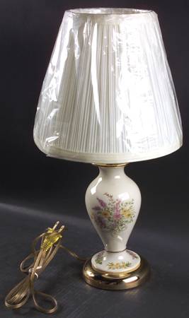 Constitution 12" Electric Lamp & Shade