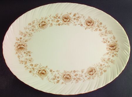 Coquette 17" Oval Serving Platter