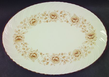 Coquette 16" Oval Serving Platter