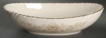 Coquette 9" Oval Vegetable Bowl