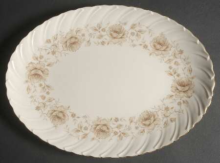 Coquette 13" Oval Serving Platter