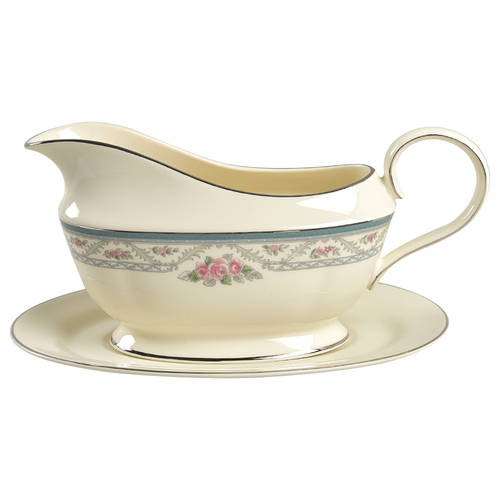 Country Romance Gravy Boat & Underplate