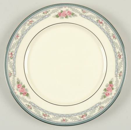 Country Romance Salad Plate