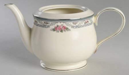 Country Romance Teapot No Lid