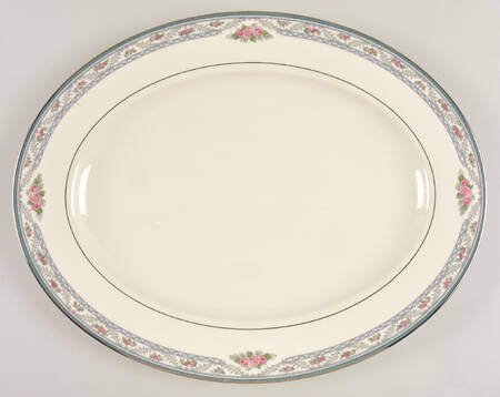Country Romance 16" Oval Serving Platter