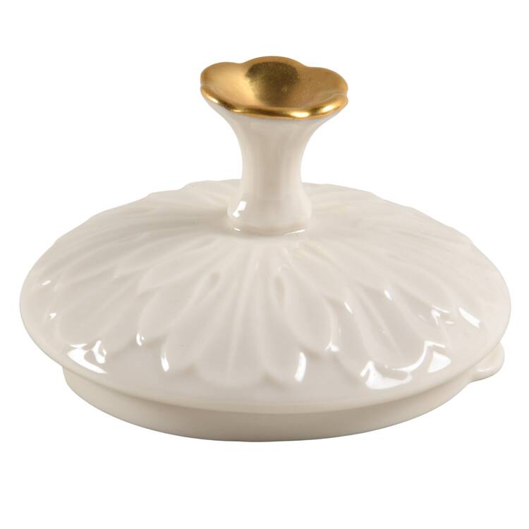 Cottage (Giftware, Gold Trim) Lid for Teapot