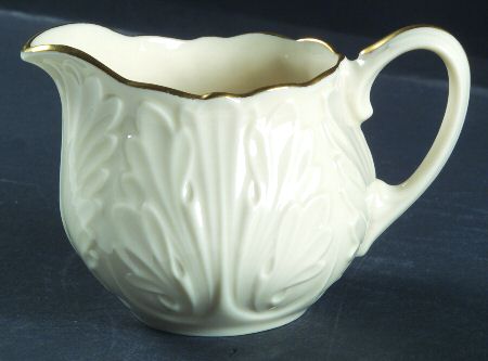 Cottage (Giftware, Gold Trim) Creamer
