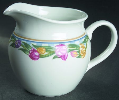 Country Tulips Creamer