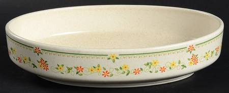 Countryside 9" Oval Vegetable Bowl