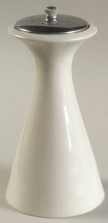 Coupe Off White Salt Mill