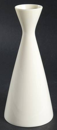 Coupe Off White 8" Bud Vase