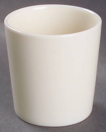 Coupe Off White China Shot Glass
