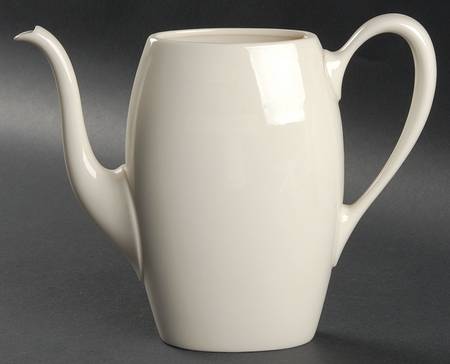 Coupe Off White Coffee Pot No Lid by Lenox