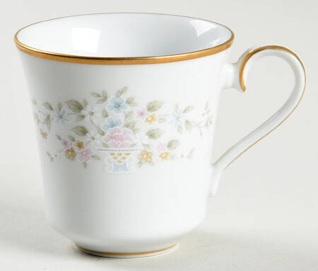 Daisy Basket Flat Demitasse Cup