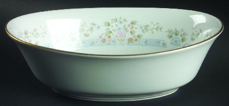 Daisy Basket 9" Oval Vegetable Bowl