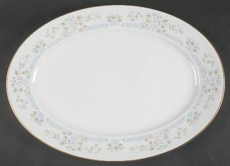 Daisy Basket 16" Oval Serving Platter