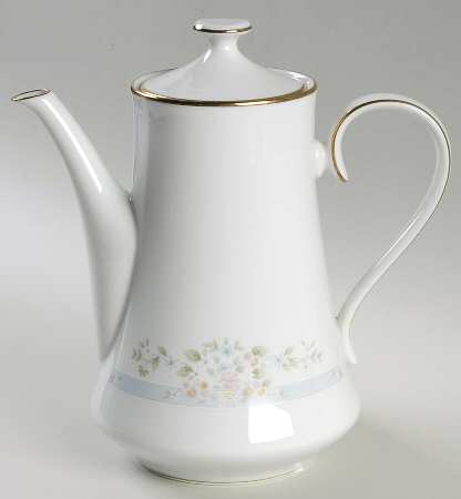 Daisy Basket Coffee Pot & Lid