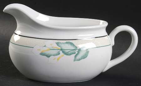 Dancing Lilies Gravy Boat