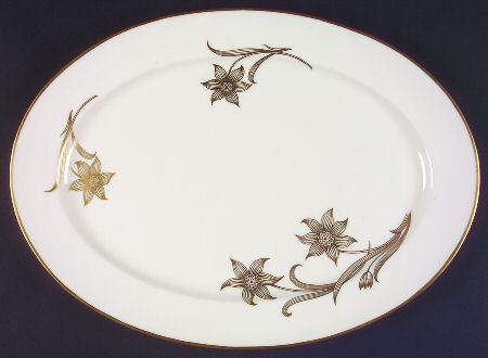 Daybreak 17" Oval Serving Platter