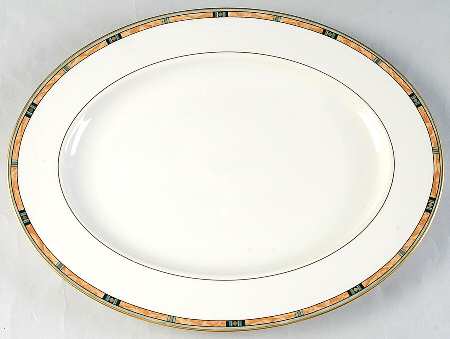 Desert Jewel 16" Oval Serving Platter