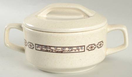 Desert Morn Sugar Bowl & Lid