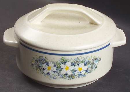 Dewdrops Individual Casserole & Lid