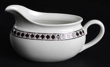 Diamond Ring Gravy Boat